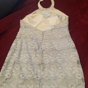 Pretty Silver short dress